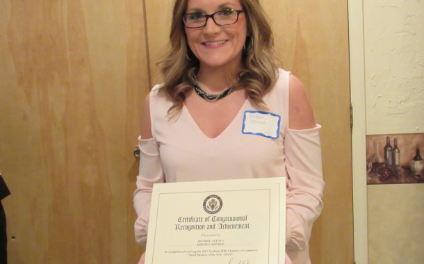 Nordonia Hills Chamber of Commerce: 2017 Small Business of the Year - Kristen Medcalf Monroe