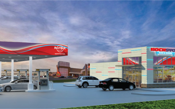 Hard Rock Rocksino to Open Hard Rock Branded Gas Station and Car Wash Gaming and Smoking Patio Expansions Underway