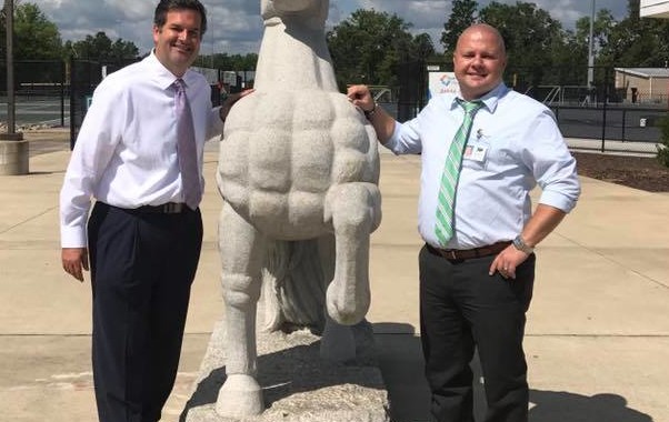 Granite Horses Have a New Home at Boliantz Stadium