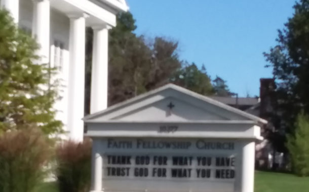 From Faith Fellowship Church - Pastoral Installation Service Sunday Oct. 22nd