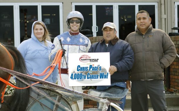 Chris Page Notches Career Win 4,000 at Northfield Park
