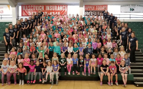 NORDONIA 2018 CHEER CLINIC 2-4-18