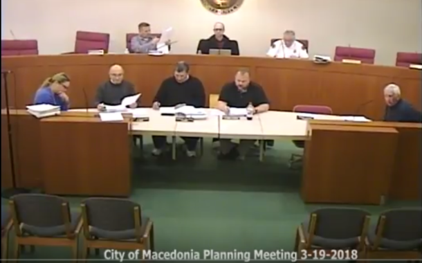 Vic's Corner: Macedonia Planning Commission Meeting 3-19-18
