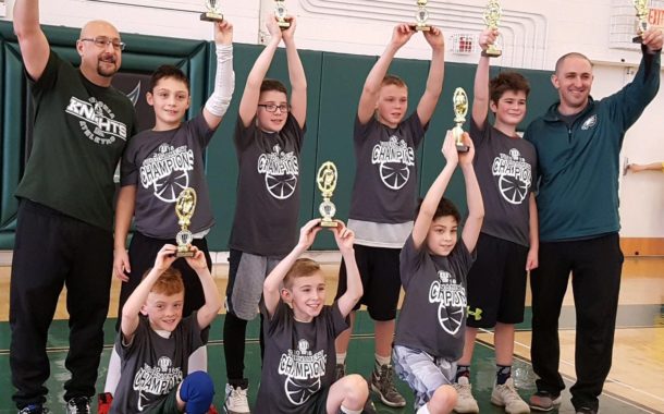 The Nordonia Youth Basketball (NYB) 4th Grade Boys champions!
