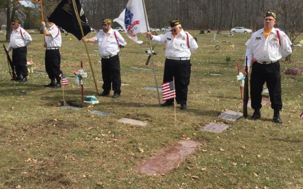 Nordonia Hills American Legion Post 801 and VFW Post 6768 honored U.S. Army Sergeant First Class Peter Simon