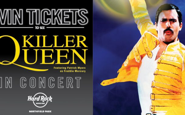 KILLER QUEEN TICKET GIVEAWAY – NORDONIA HILLS – JUNE ROCKSINO CONTEST