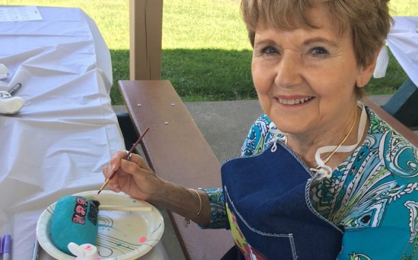 So-So Artsy Paint and Sip Studio Grand Opening and Look for the Chamber Rocks