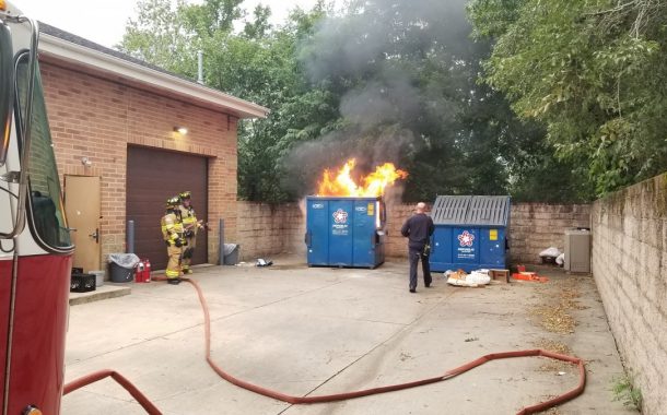 Vic's Corner: Garbage bin fire at Circle K in Northfield Village