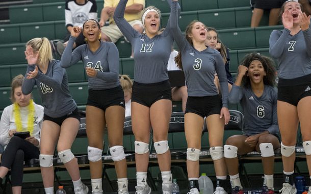 Clean sweep for the Lady Knights volleyball teams against Hudson!