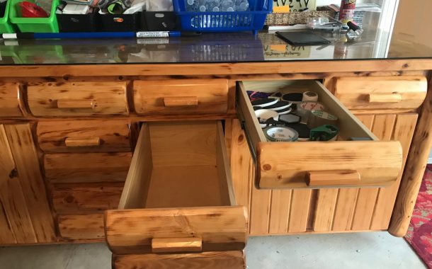 FOR SALE: Rustic Cedar Storage