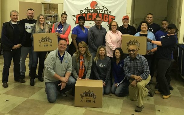 Sixteen Allstate agency owners, financial specialists and licensed sales professionals earn $11,000 grant for the Cleveland Browns Foundation