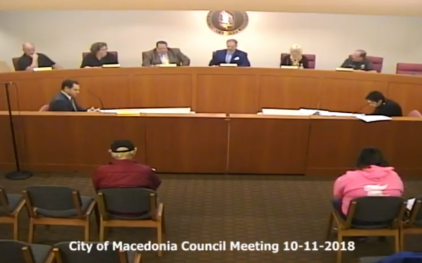Vic's Corner: Macedonia Council Report 10-11-2018