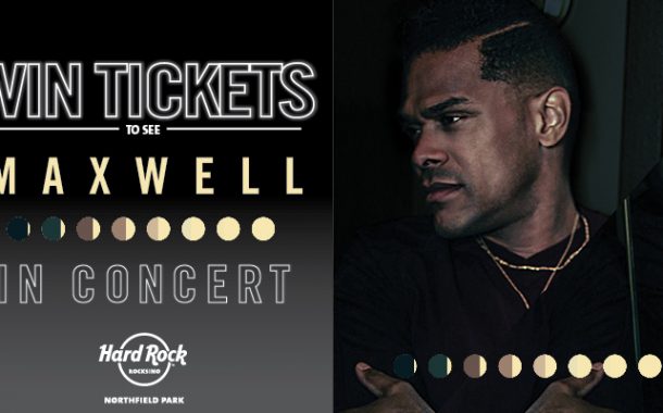 MAXWELL TICKET GIVEAWAY – NORDONIA HILLS – NOVEMBER ROCKSINO CONTEST