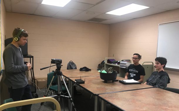DJ Resch talks with 2017 Nordonia Graduate Thomas Masteller - Video by Wilson Riley