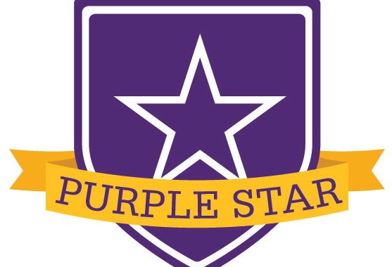 Ohio Department of Education selected Nordonia High School as a 2018 Purple Star designee