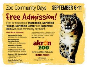 Akron Zoo Community Days