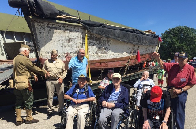 Four WWII veterans, and six Korean war veterans journeyed from Vista Springs, Macedonia to Conneaut, Ohio for a day filled with historical amazement!