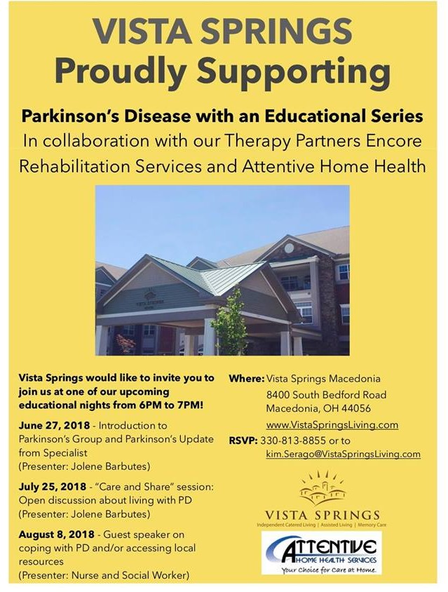 Parkinson’s Disease with an Education Series