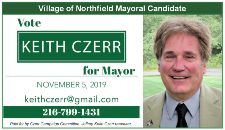 Why Keith Czerr wants to be the Mayor of Northfield Village