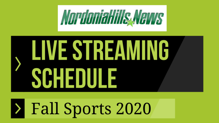 NordoniaHills.News LIVE STREAMING Schedule Fall 2020