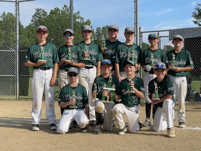 Nordonia 12U Knights Bash Tournament Champions