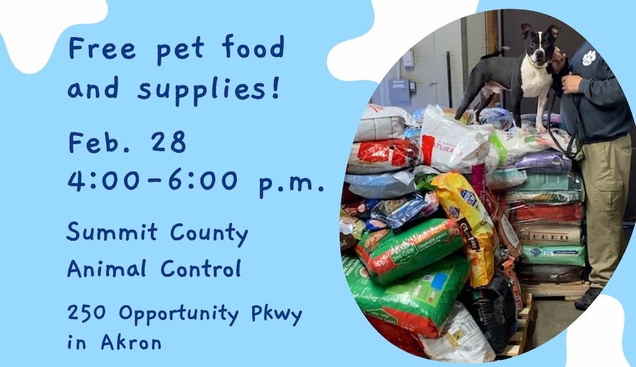 Free pet hotsell food pantry