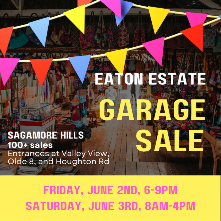 Eaton Estate Garage Sale 2023
