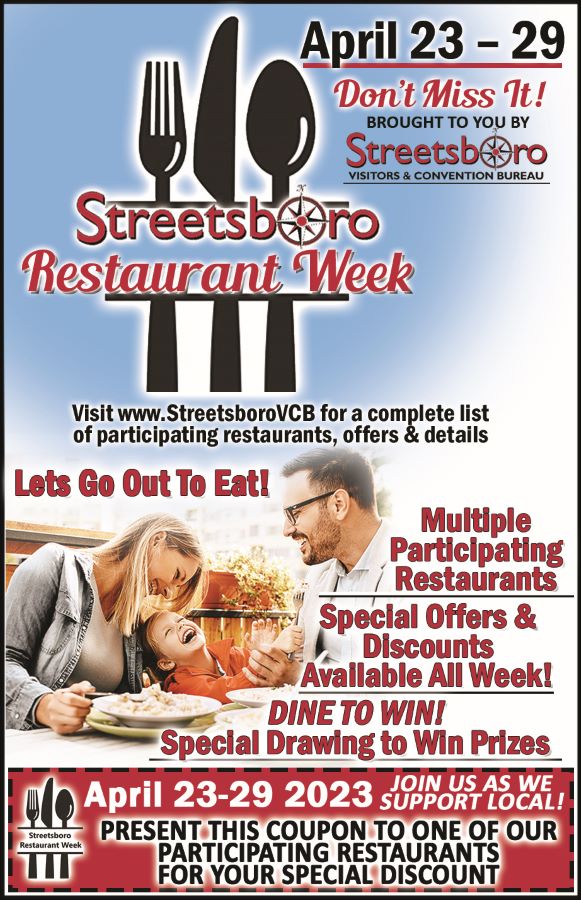 4th Annual Streetsboro Restaurant Week