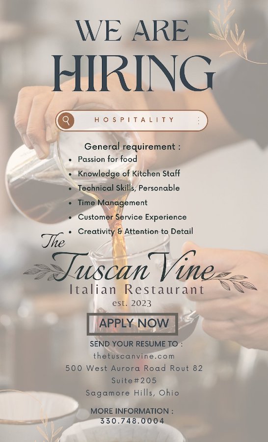 Tuscan Vine – Help Wanted