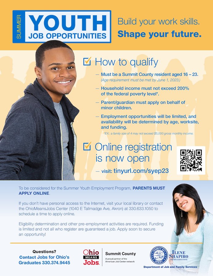 County Executive Encourages Teens, Young Adults To Apply For  Summer Youth Employment Program