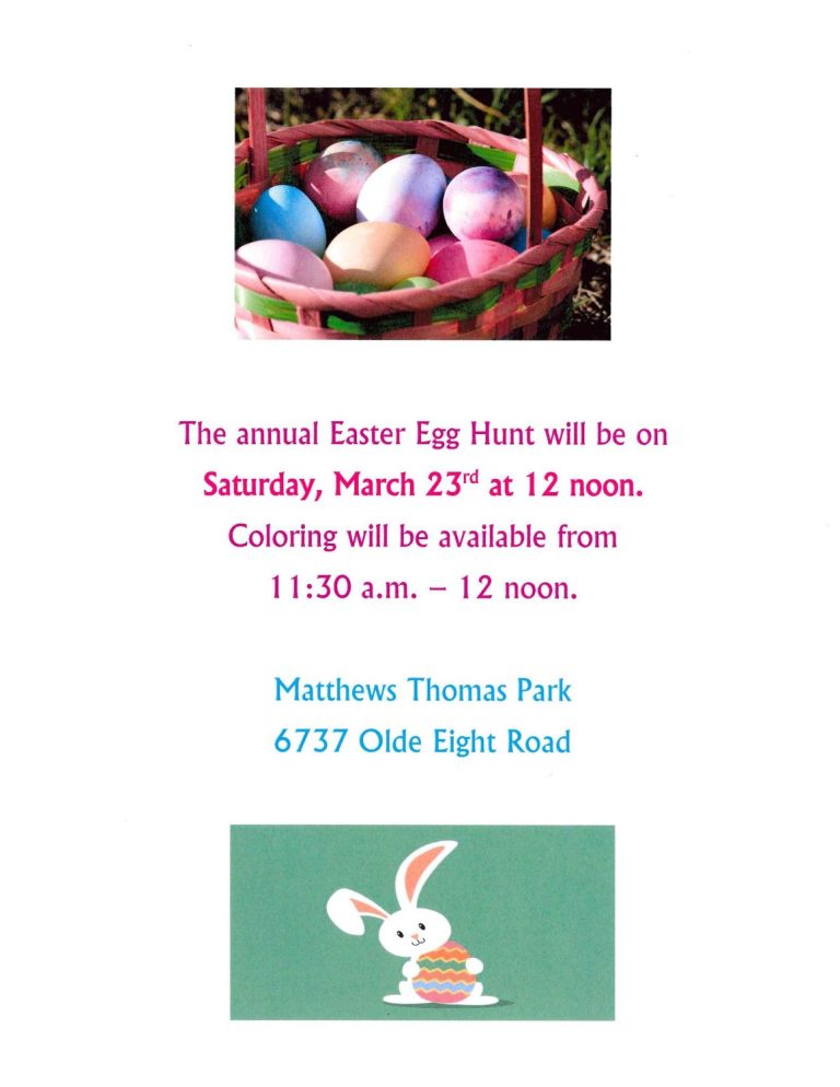 Village of Boston Heights Easter Egg Hunt