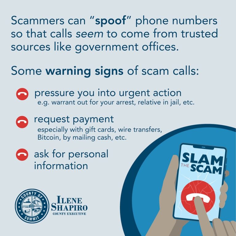 County Executive Shapiro raises awareness of government imposter scams