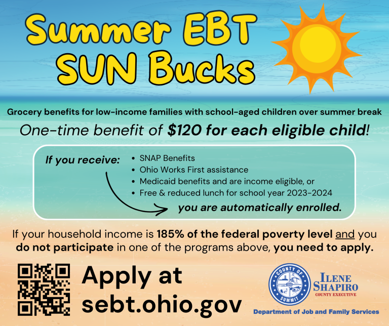 County Executive Shapiro encourages families to take advantage of SUN Bucks