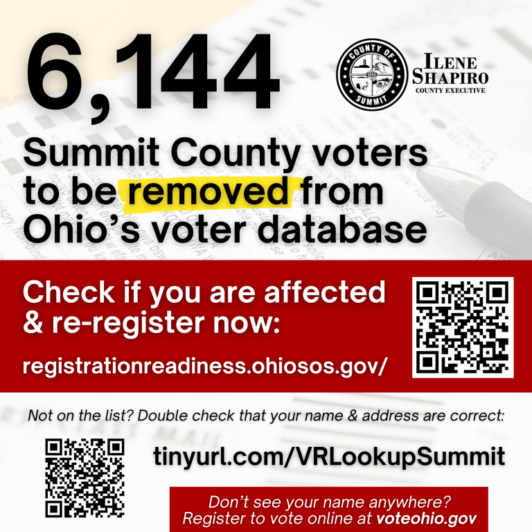 County Executive Shapiro urges residents to update voter registration