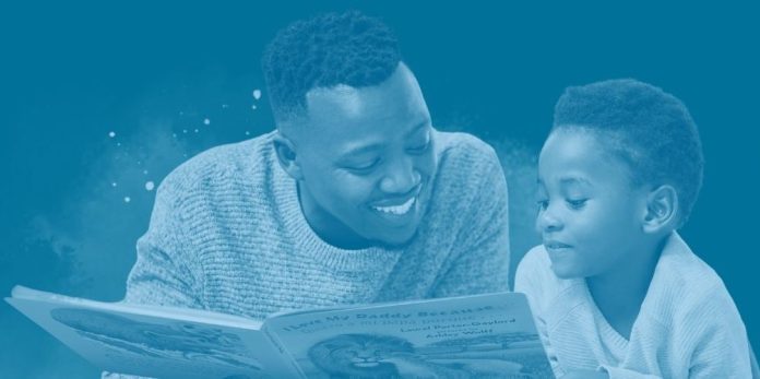 Children reading books from Dolly Parton's Imagination Library as Ohio leaders highlight new research on early literacy success.